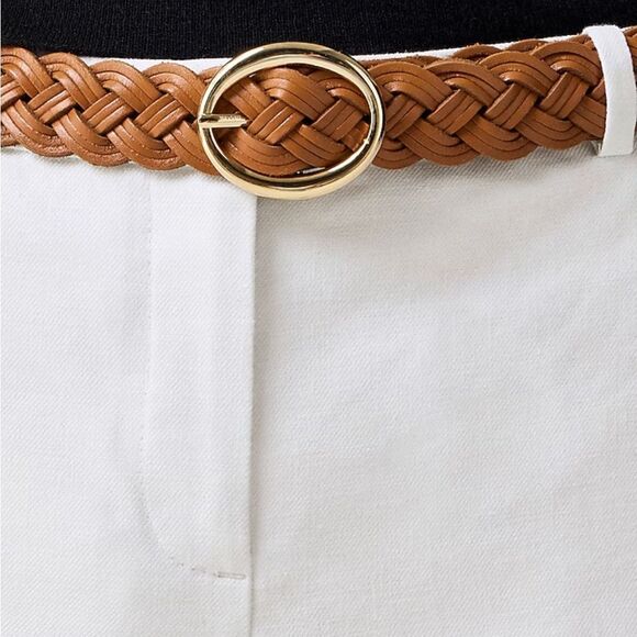 NWT J CREW Tall Kaya pant in stretch linen blend in Flax Ivory - Picture 6 of 8